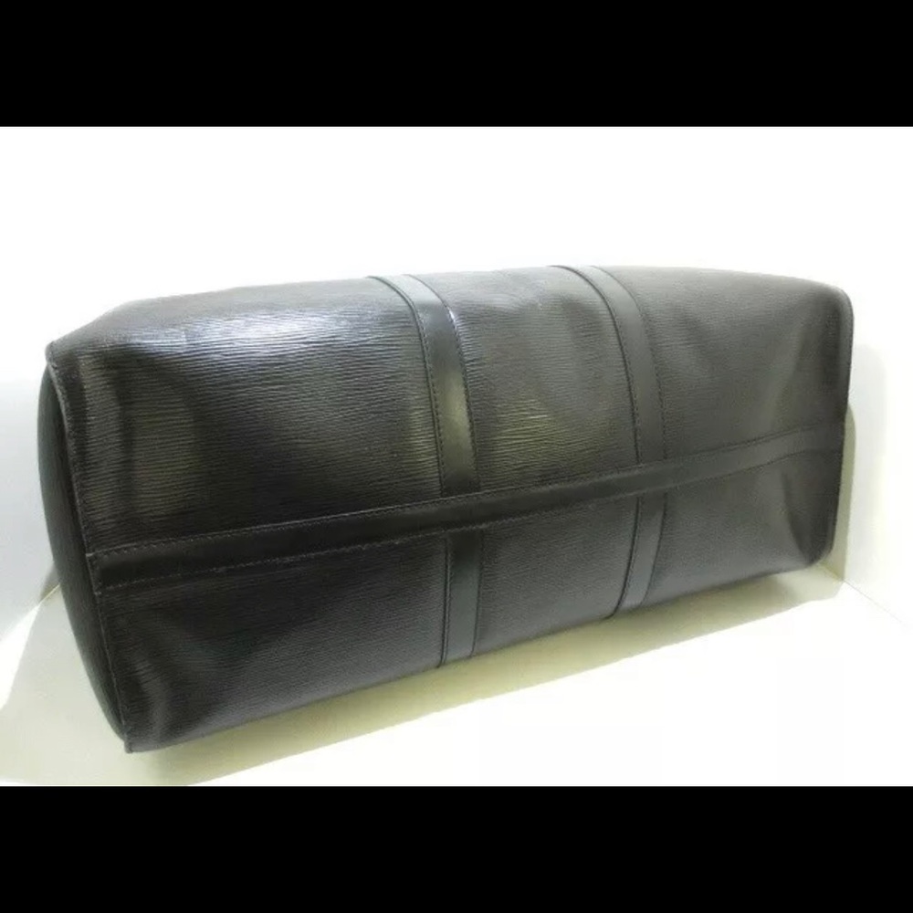 Louis Vuitton Black Epi Keepall 50 - Picture 8 of 8